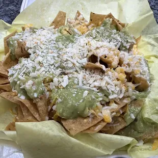 1.27.24 Chips with Guacamole &amp; Cheese