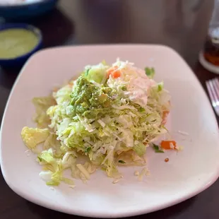 a plate of food