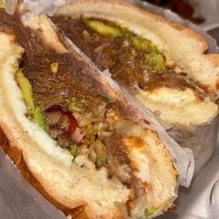 Shredded beef torta