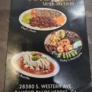 Their new menu
