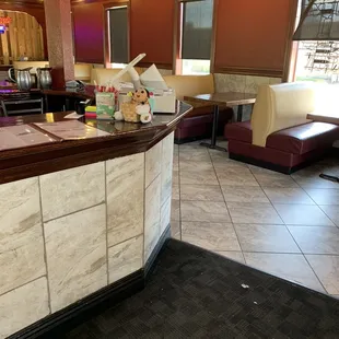 No dining and service was horrible