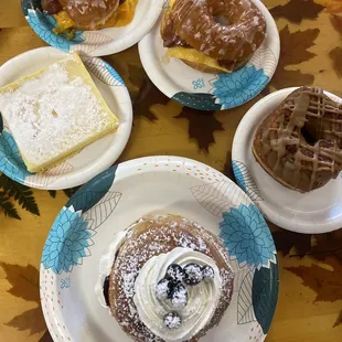 Hubby &amp; daughter went savory/sweet! We couldn't finish it all - but we definitely tried