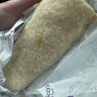 Bean and Cheese Burrito add sour cream