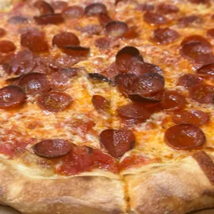 Pepperoni pizza