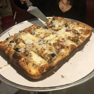 Supreme Detroit Style Pizza