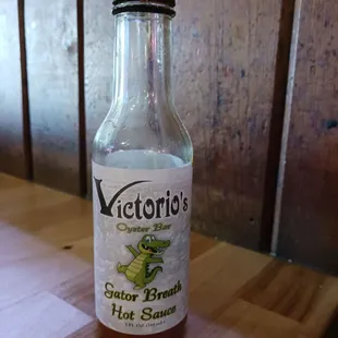 Gator Breathe hot sauce