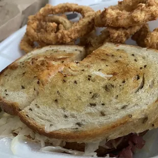 The Best Reuben in Town Sandwich (this one does live up to the expectation)