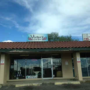 a view of the outside of the store