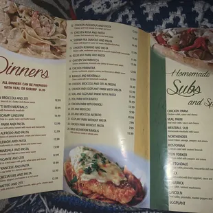 Full Menu