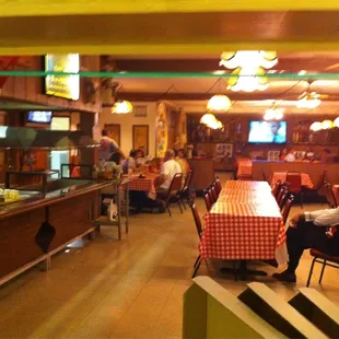 sushi and sashimi, interior