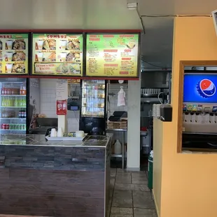Inside