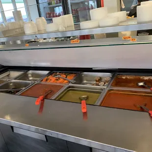 Nacho topping bar