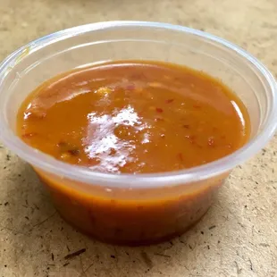 Extra hot salsa