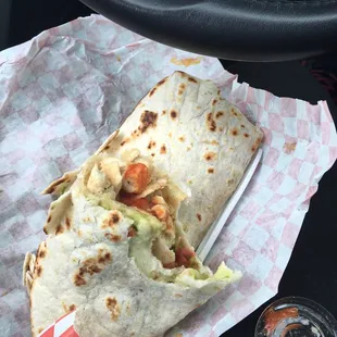 Chicken burrito!!!!