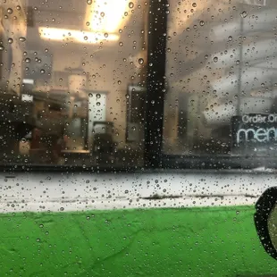 Drive through window