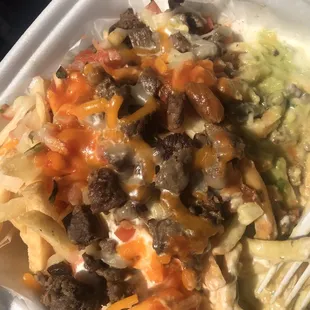 Carne asada fries