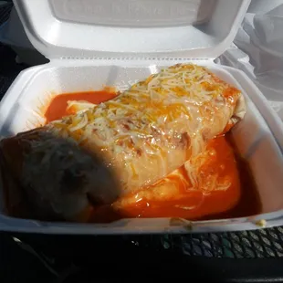 Holy moly the OH BURRITO ISN&apos;T A JOKE! FILLED WITH RICE, GRILLED CHICKEN, SOUR CREAM, BEANS, LETTUCE, PICO DE GALLO! A MUST