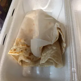 Where&apos;s the cheese? $3.50 for this!?