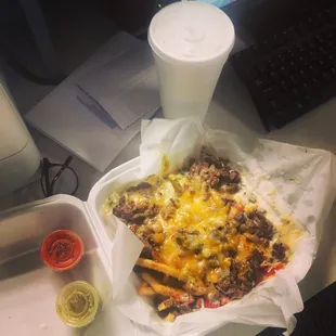 Carne asada fries