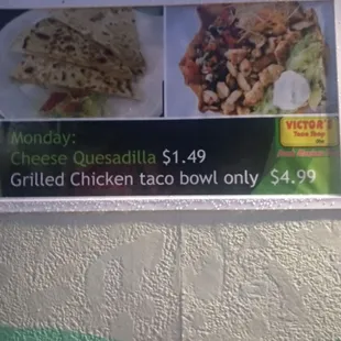 The daily specials are great and we&apos;ll worth the money.
