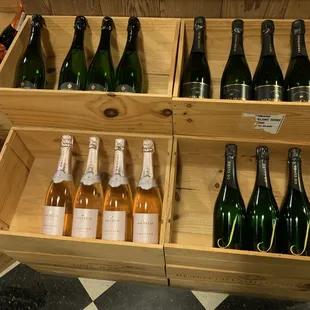 a selection of bottles of wine