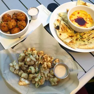 Flash Fried Cauliflower