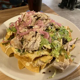 Smoked Chicken Nachos