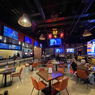 interior, sushi and sashimi