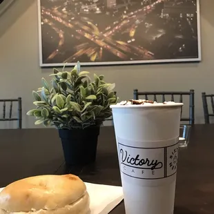 I am not a big coffee fan and I really loved Victory Cafe. The Abuelita Latte is the best
