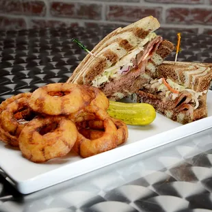 Brisket Sandwich Stack