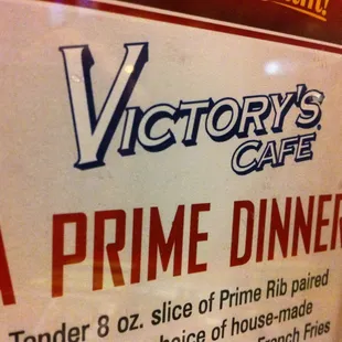 We meet again Prime Rib