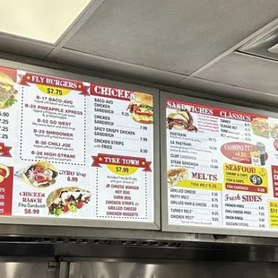 Menu inside 2
