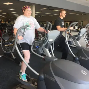 All your favorite cardio machines (treadmills, ellipticals, bikes, and more!)