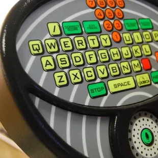 a close up of a keyboard