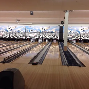 The lanes.