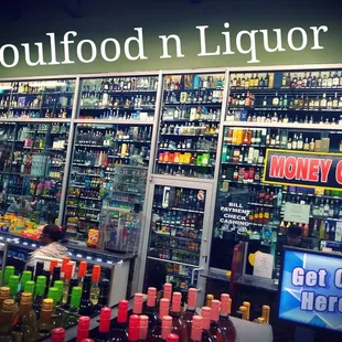 a liquor store