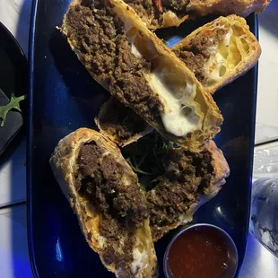 Cheese Steak Eggrolls