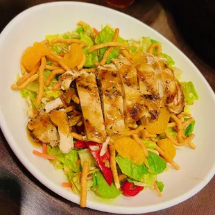 Asian chicken salad