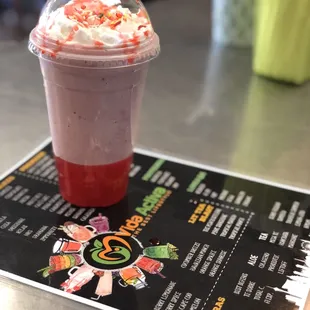 Shakes for kids     
15g Protein 
Isla strawberry