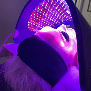 Celluma LED light therapy.