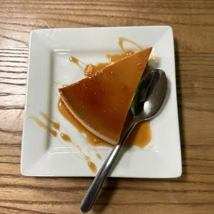 Cheese flan
