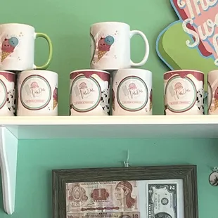 Pretty mugs