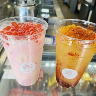 Agua Frescas with boba. Instagram/TikTok: @raleating