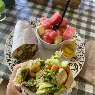 Vegan Tofu Wrap