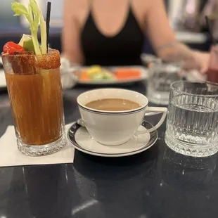 Bloody Mary &amp; coffee