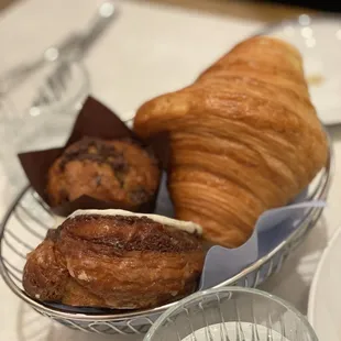 Fresh pastries baked in house