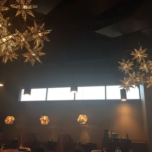 a view of the dining room