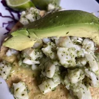 Tostada de Ceviche