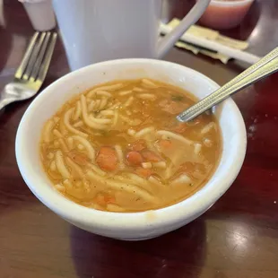 Complimentary fideos