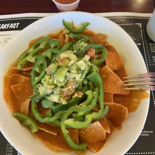 Vegan Chilaquiles